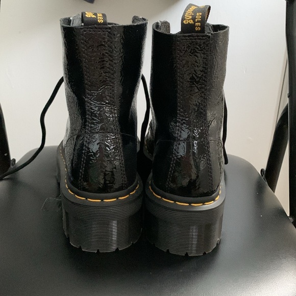 **SOLD** Dr Marten’s Sinclair platform distressed patent leather - Picture 4 of 6
